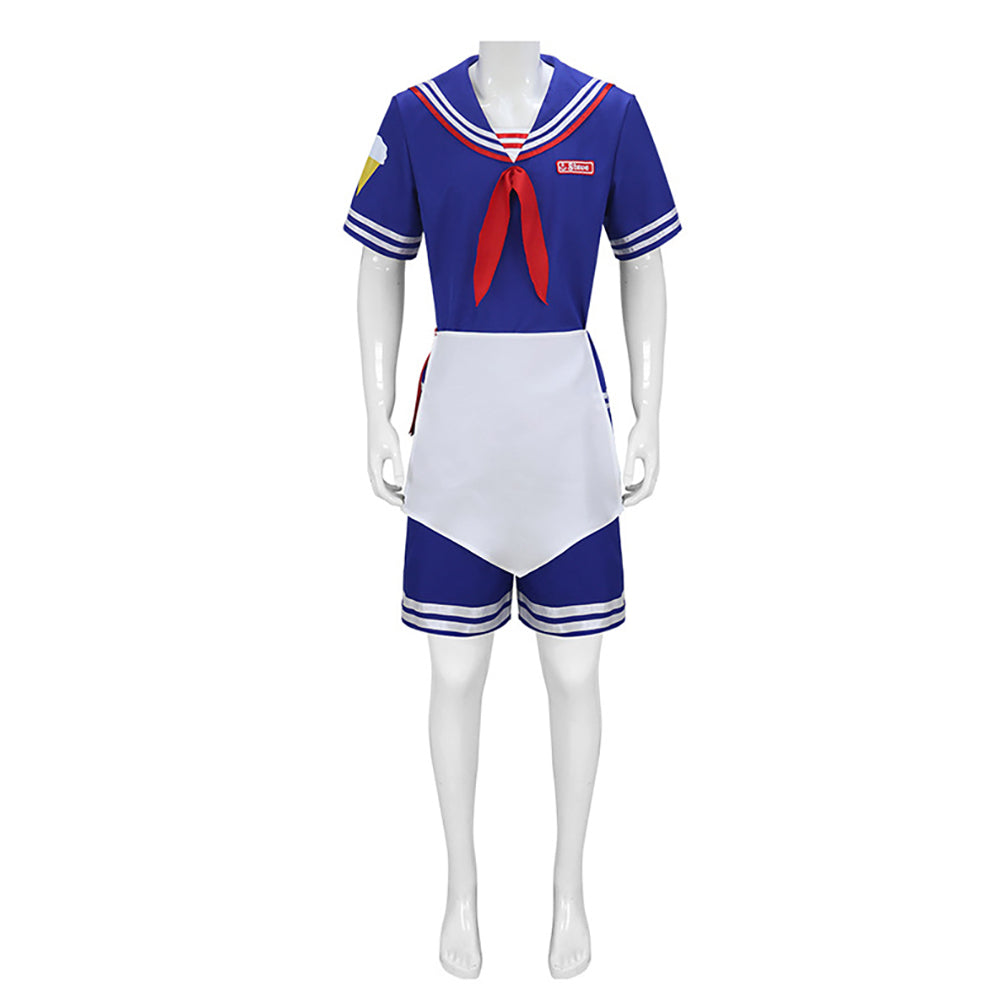 Steve Robin Stranger Things 3 Scoops Ahoy Cosplay Costumes For Adult