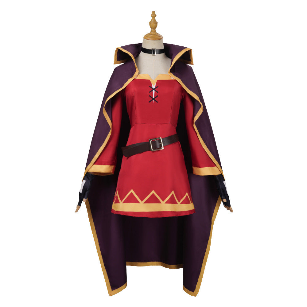 Megumin Cosplay Costume KonoSuba Halloween & Anime Convention Outfit