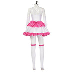70s Perfect Blue Mima Kirigoe Cosplay Costume Red and Pink Dresses for Women - Azufun