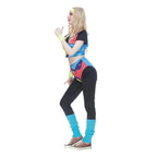 80s Retro Disco Hip Hop Sports Suit Fancy Dress Halloween Costume Dance Outfit - Azufun