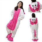 Adult Hot Pink Unicorn Pegasus Kigurumi Onesies Costume Pajamas - Pajamasbuy