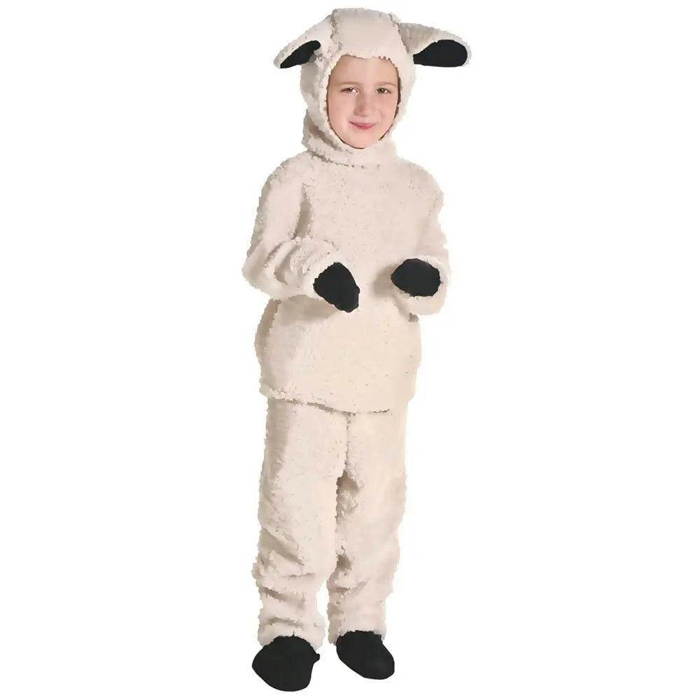 Adult kids Shepherd Sheep Costume Animal Cosplay Matching Costume - Azufun