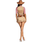 American Western pioneer cowboy Halloween Costume - Azufun