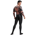 Aquaman Arthur Halloween Fancy Family Cosplay Costume Zentai Jumpsuit - Azufun