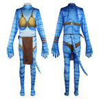 Avatar: The Way of Water Cosplay Costume adult zentai costume Sets and Mask Up For kids - Azufun