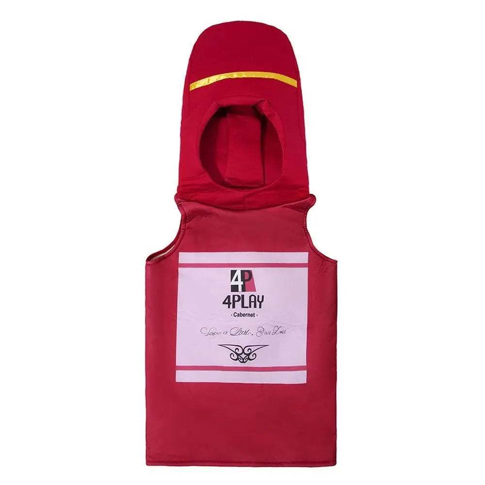 Beer Wine red Bottle Cosplay Costume Children's Day and School Festival Performance Outfit - Azufun