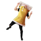 Beer mug Halloween Costume Outfits Party Carnival Cosplay - Azufun