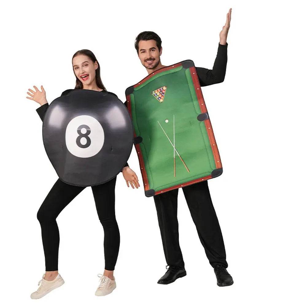 Billiards Set Adult Funny Costumes Cosplay Party Carnival - Azufun