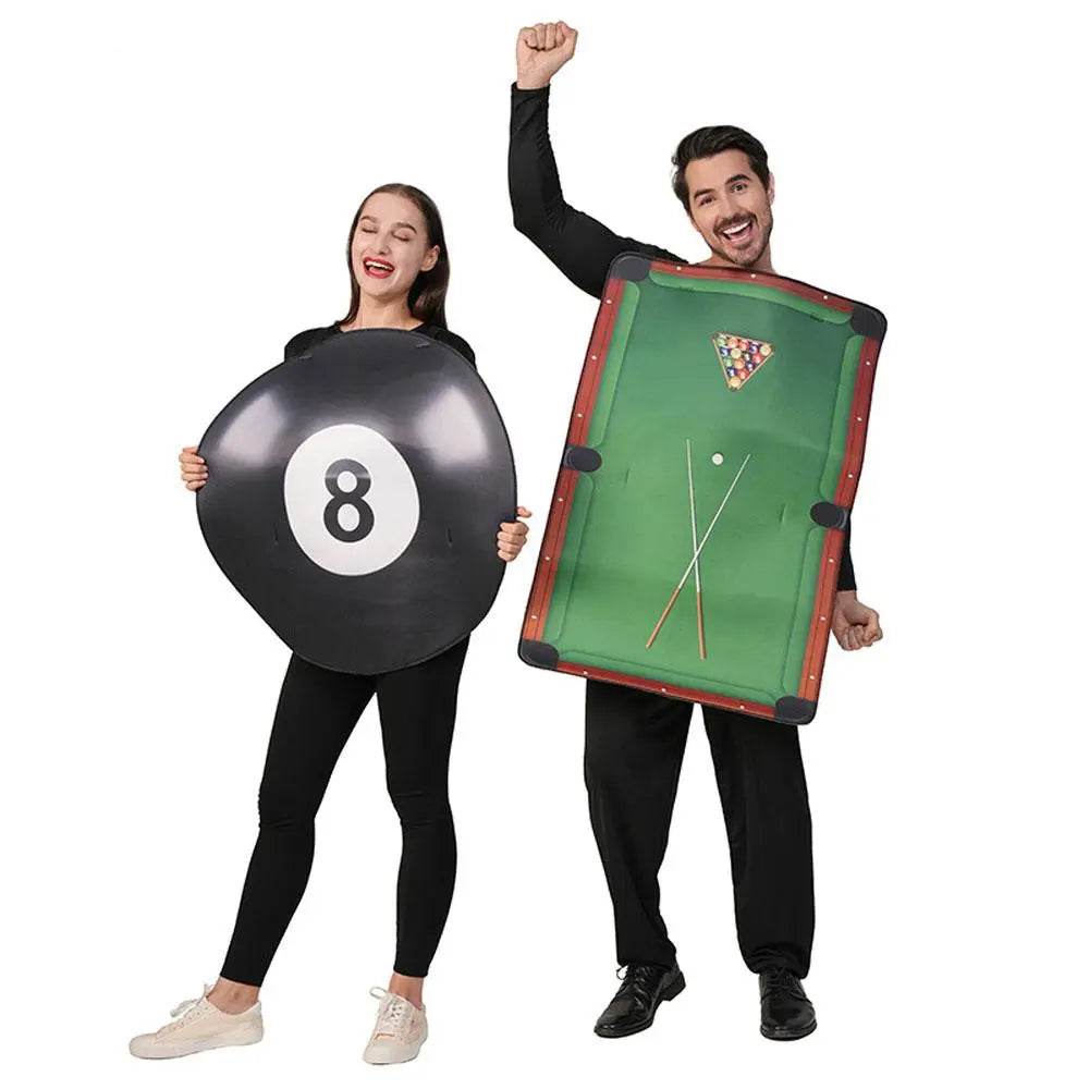 Billiards Set Adult Funny Costumes Cosplay Party Carnival - Azufun