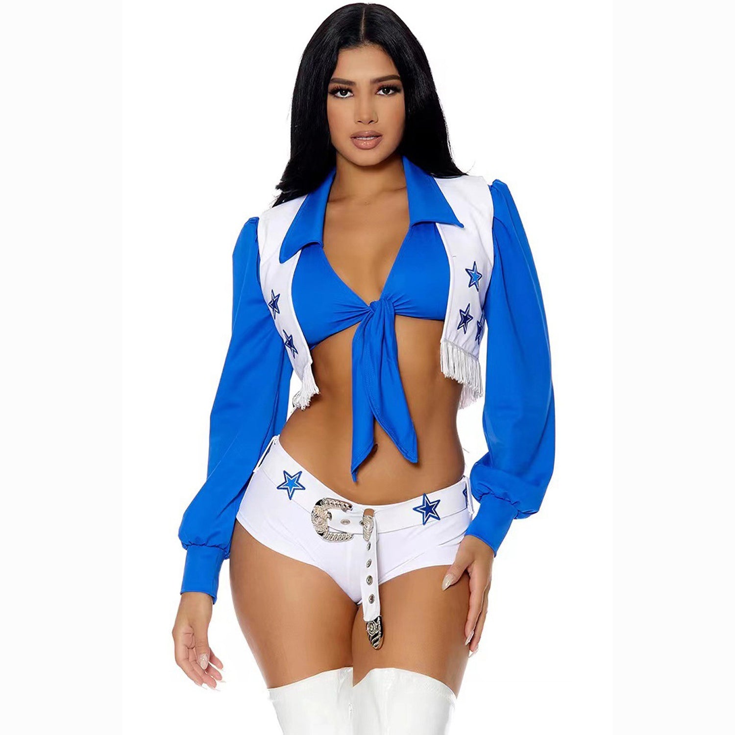 Adult Dallas Cowboys Football Cheerleader Costume for Women