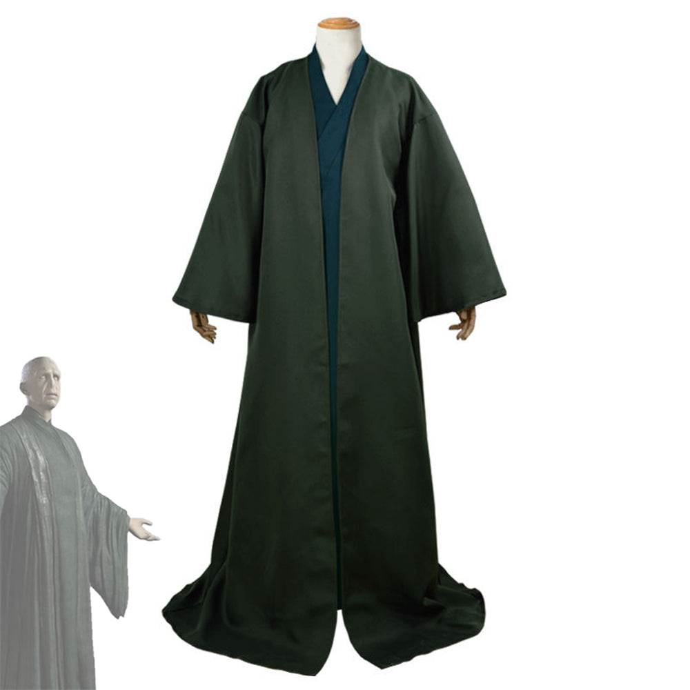 Harry Potter Cosplay Costumes Robe Lord Voldemort Party Outfits Halloween Dress Up for Adults - Azufun