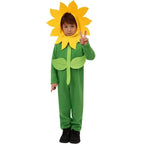 Children's Day Sun Flower Kids Jumpsuit Stage Party Cosplay Costumes - Azufun