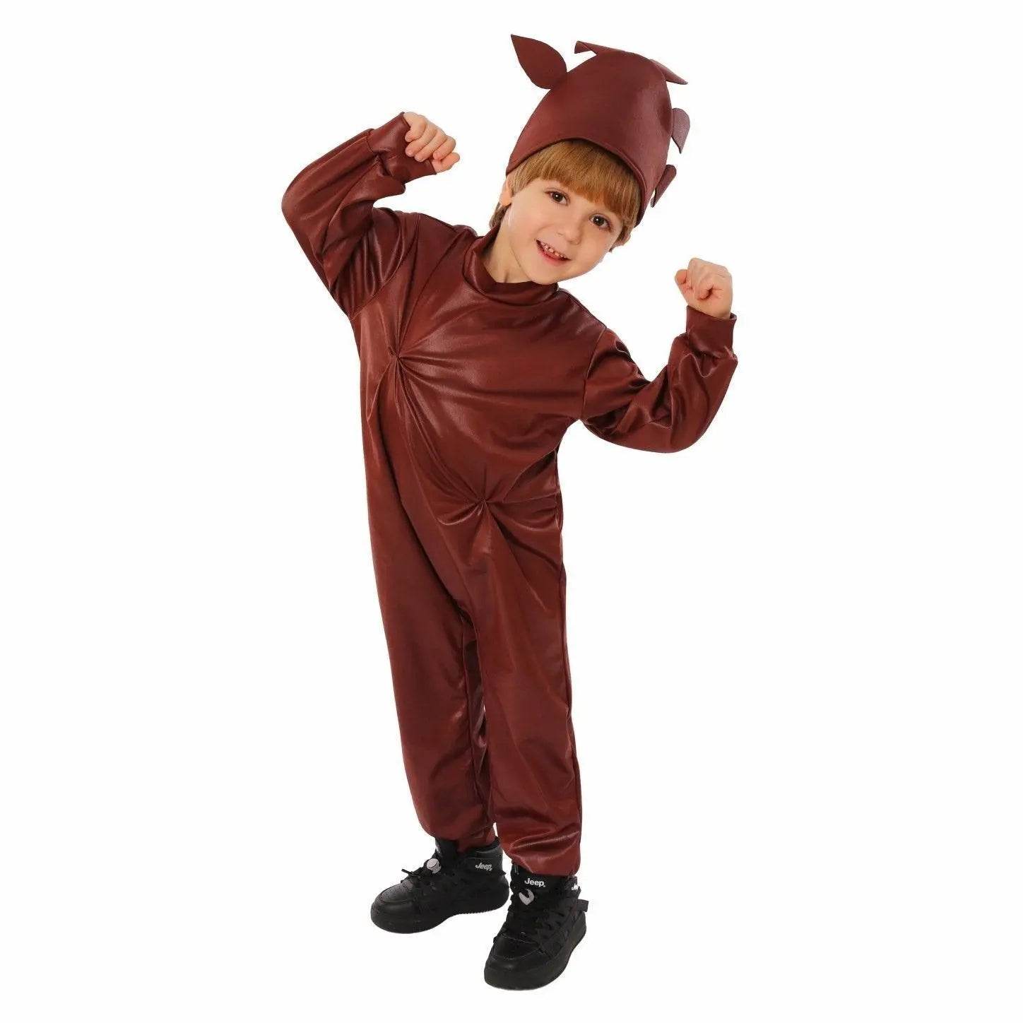 Chocolate Sauce Kids Funny Stage Performance Cosplay Costumes Halloween - Azufun