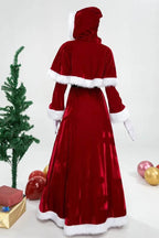 Christmas Costumes Christmas Queen Santa Claus Skirt Set - Azufun