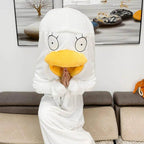 Christmas Pajamas Gintama Elizabeth Duck Blanket Unisex One-piece Bathrobe Nightgown - Azufun