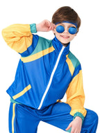 Disco 80S Costume Outfits Dance Set Hip Hop Modern Jazz Team Performance Kids - Azufun