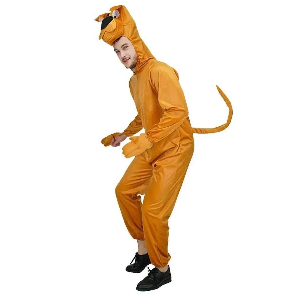 Dog Jumpsuit Adult Animal Stage Party Halloween Costumes - Azufun