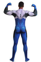 EVA Ikari Shinji Siamese Halloween Cosplay Costume Zentai Jumpsuit - Azufun