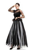 Fairy Tale Black Swan Cos Witch Cos Costume for Halloween Party Prom - Azufun