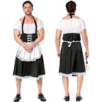 Fever Flirty French Women Man Maid Costume - Azufun