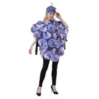 Fruit Grape Dress Cosplay Costume Halloween Carnival Party Disguise Suit - Azufun