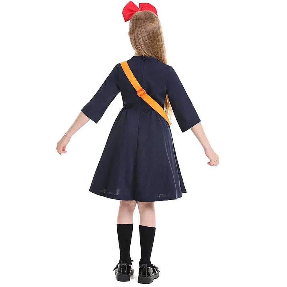 Girls Little witch's delivery service Kiki Suit Cosplay Costumes - Azufun