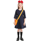 Girls Little witch's delivery service Kiki Suit Cosplay Costumes - Azufun