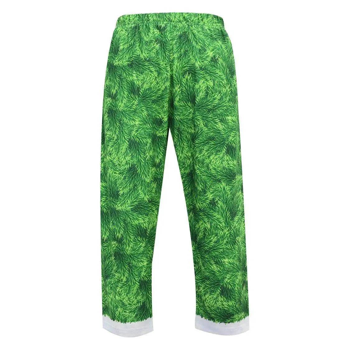 Green Monster Grinch Kids Boys Costume Mask Golves Set Christmas Gift - Azufun