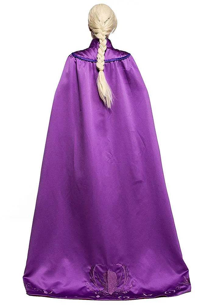 Halloween Adult Snow Queen Anna Cosplay Costume Dress - Azufun