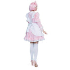 Halloween Alice Dress Girl's Princess Costume Maid Dress for kids - Azufun