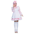 Halloween Alice Dress Girl's Princess Costume Maid Dress for kids - Azufun