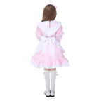 Halloween Alice Dress Girl's Princess Costume Maid Dress for kids - Azufun