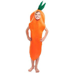 Halloween Carrot Carnival Vegetable Cosplay Christmas Costume for Kids - Azufun