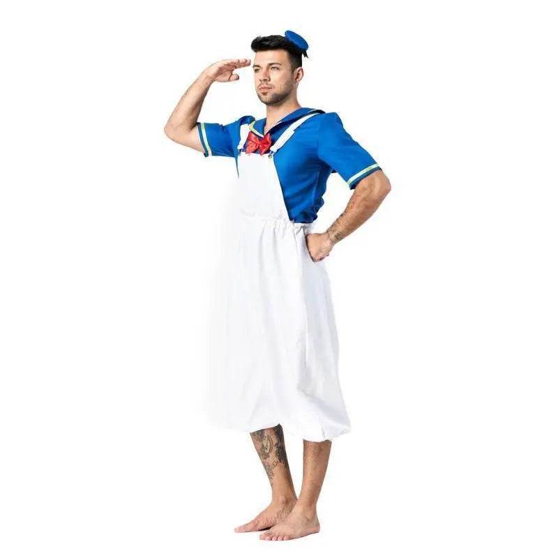 Halloween Sailor Suit Donald Duck Matching Family Cosplay Costume - Azufun