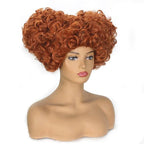 Hocus Pocus Cosplay Winifred Movie Wig Red Queen Costume Wigs for Adult - Azufun