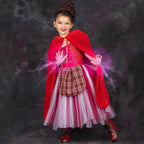 Hocus Pocus Sanderson Winifred Sarah Mary Costume sisters Tutu Dress for kids Girl Halloween Party Gift - Azufun