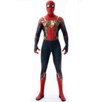 Iron Spider-Man No Way Home Peter Benjamin Parker Costume Cosplay Jumpsuit Halloween - Azufun