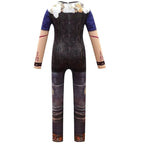 Kids Zombies 2 Werewolf Costumes jumpsuits onesies blue Children Jumpsuit Bodysuit Outfits - Azufun