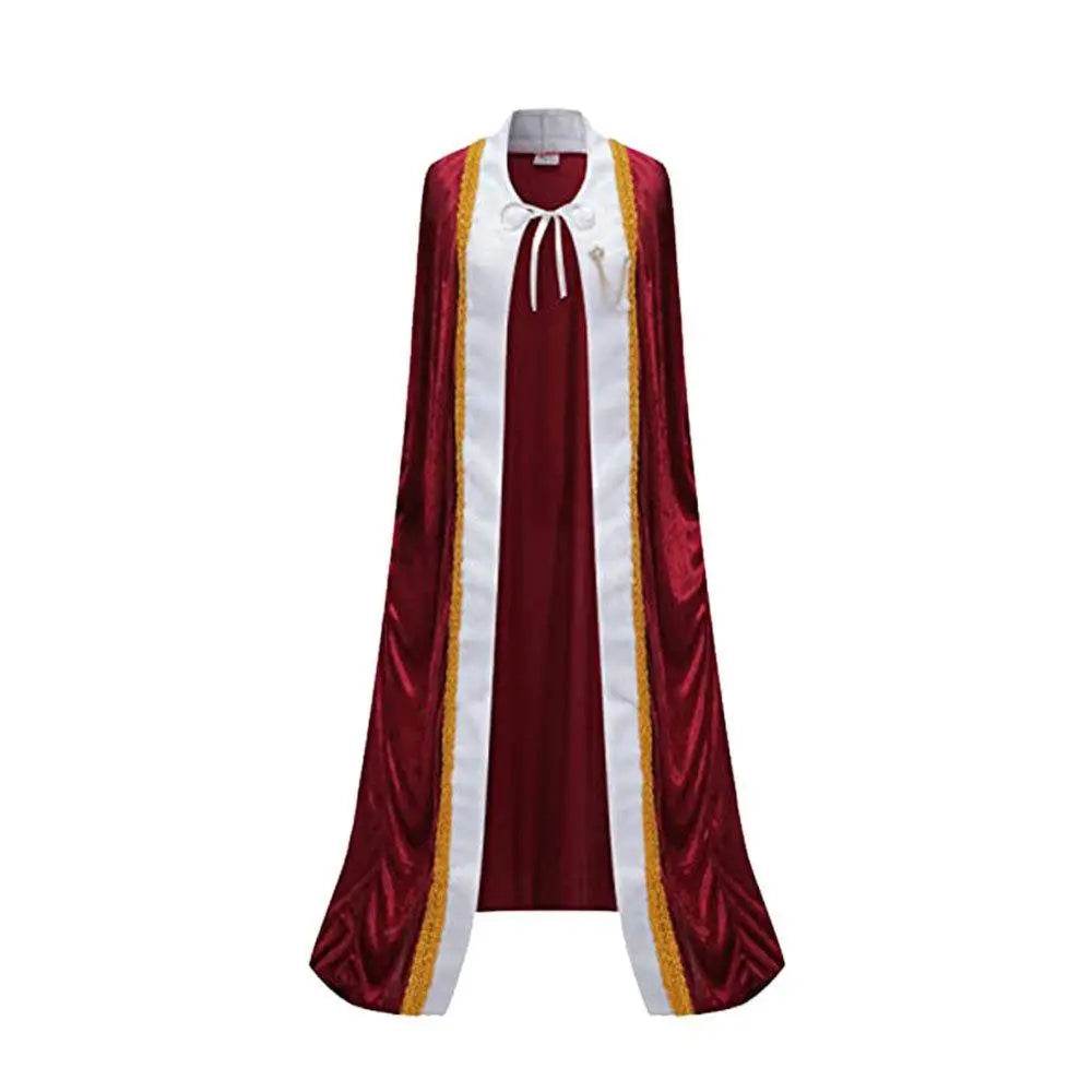 King Queen Prince Vintage Cosplay Costumes Cloak For Adult - Azufun
