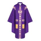 Medieval Cloak Spliced Priest Uniform Cosplay Costume Outfits Halloween Carnival Suit - Azufun