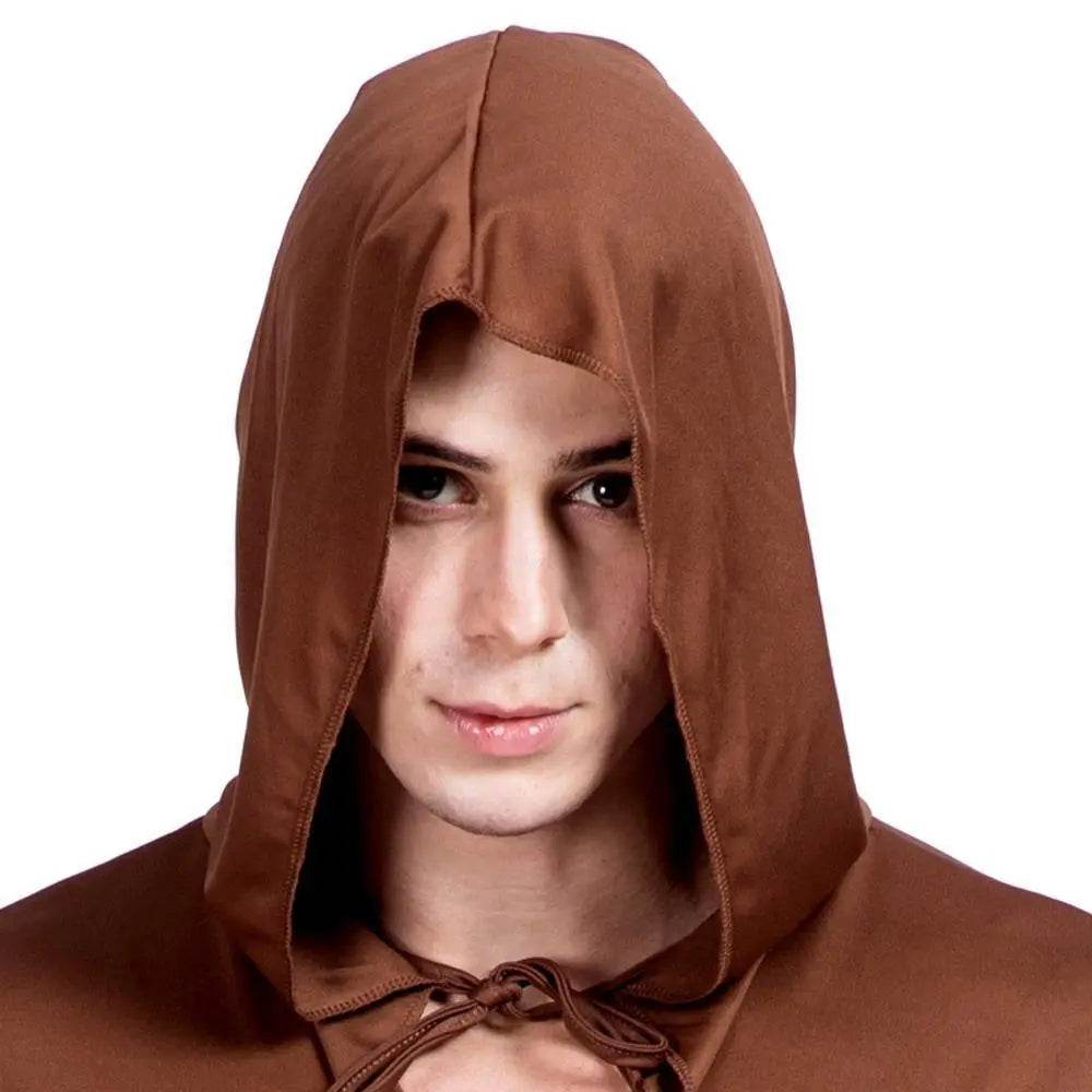 Medieval Monk Robe Priest Robe Halloween Cosplay Stage props show costume - Azufun