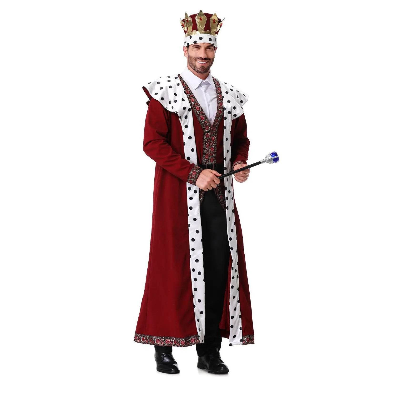 Men Medieval Roman Court Cosplay 70s Costumes - Azufun