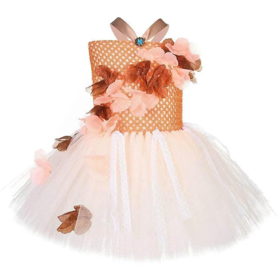 Moana Cosplay Costume Tutu Dress for Baby Girls - Azufun