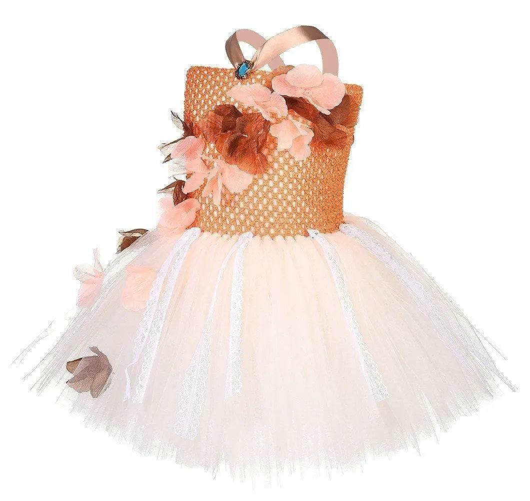 Moana Cosplay Costume Tutu Dress for Baby Girls - Azufun