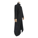Movie The Matrix Cosplay Neo Costume Black Suit Cloak Pants Outfit Halloween Costumes for Men - Azufun