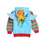 My Little Pony Cartoon Zipper Hoodie Sweatshirt Coat Jacket - Pajamasbuy