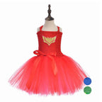 PJ Masks Superhero Cosplay Costumes Halloween Tutu Dress Suits - Azufun