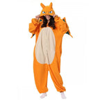 Pokemon Charizard Kigurumi Onesie Pajamas Costume for adults - Azufun