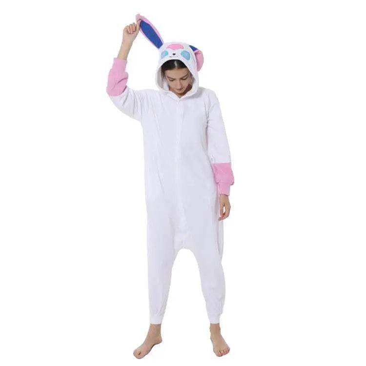 Pokemon Eevee Sylveon Kigurumi Onesie for Adults - Azufun