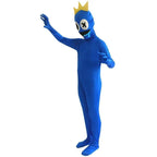 Roblox rainbow friends Cosplay Costume Blue Monster costume jumpsuit - Azufun